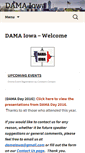 Mobile Screenshot of damaiowa.org